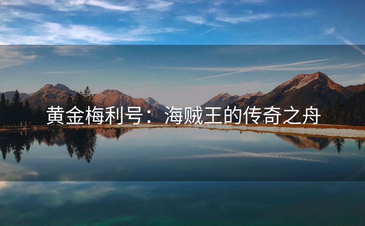 黄金梅利号：海贼王的传奇之舟